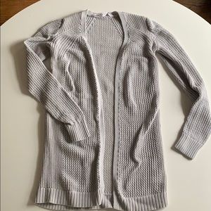 Athleta gray wrap cardigan